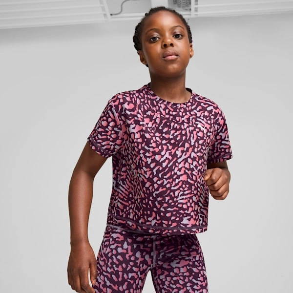 PUMA Lieblings-T-Shirt für Kids: Zug-Power auf kurzen Ärmeln. Abenteuerlust inklusive!